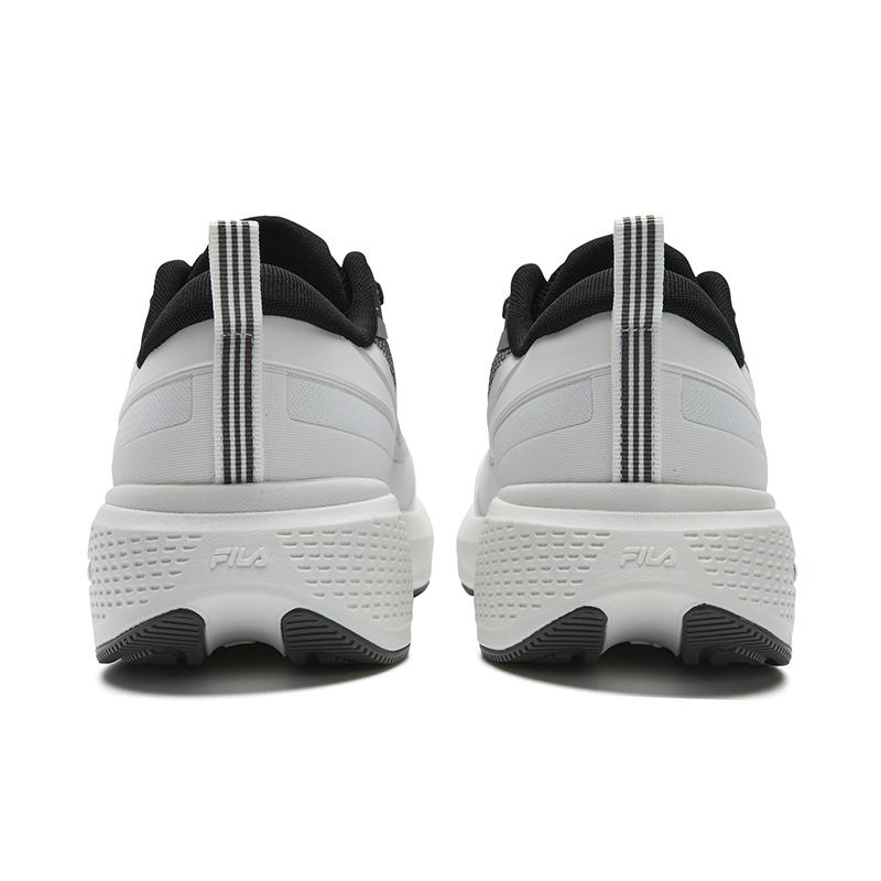 FILA Cushioning Abrasion Resistant Breathable Coverage Support Lightweight Rebound Low top Running Shoes Women's White A12W611103FBC
