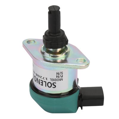 Kit de Reemplazo de Solenoide de Parada de Motor 12V Apto para Excavadora Kubota 1720860016