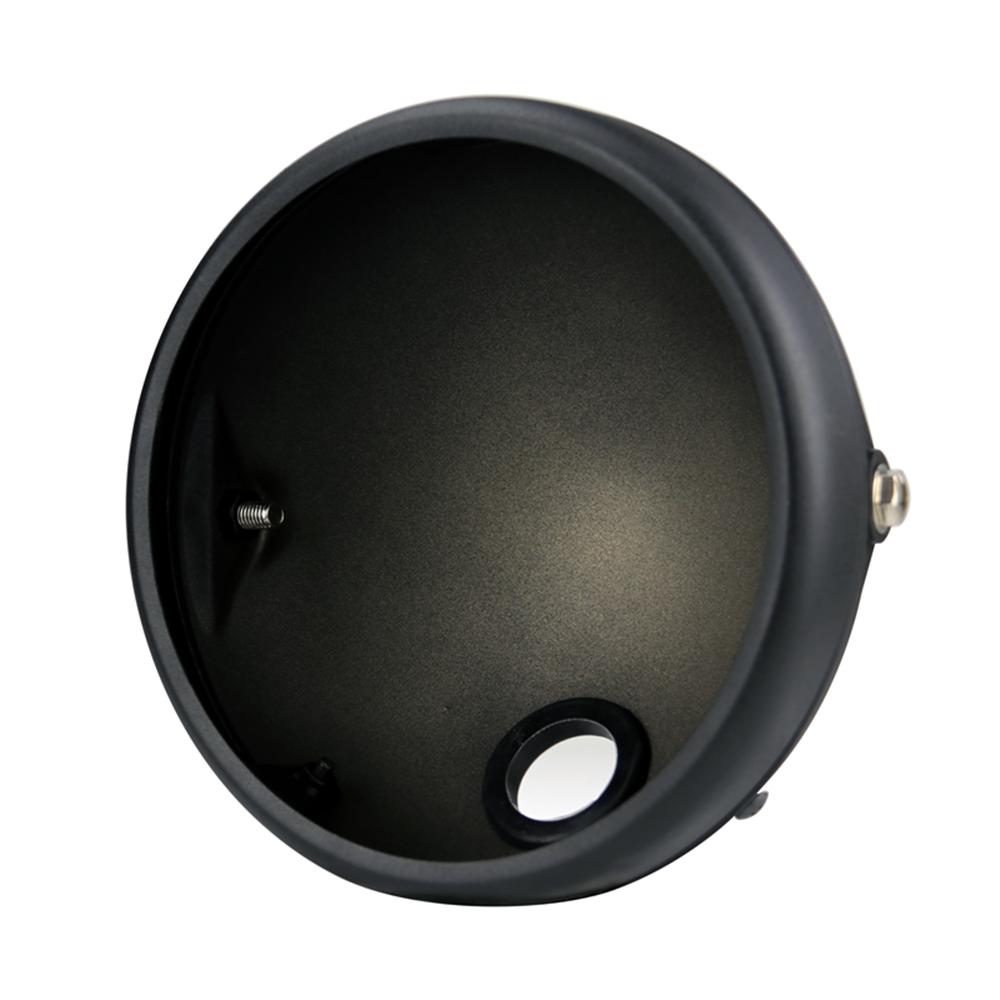 Universal 7 Inch Motorcycle LED Headlight Housing Cover Bucket 7" Motorbike Round LED Headlamp Light Bulb Mount Shell Brackets