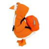Mini Goose Hoodie with Backpack 7 Inch Desk Goose Outfit Mini Porch Goose Costume Magnetic Goose Statue Key Holder Clothes