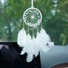 Vintage Creative Feathers Dream Catcher Mini Window Hangings Car Pendants Handmade Wind Chimes For Girls Holidays Gifts