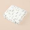 Newborn Double-Layer Bamboo Cotton Muslin Swaddle & Breathable Bath Towel