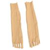 Solid Color Five Toe Mid Tube Socks Split-toed Five Finger Socks Sweat-absorbing   Sping