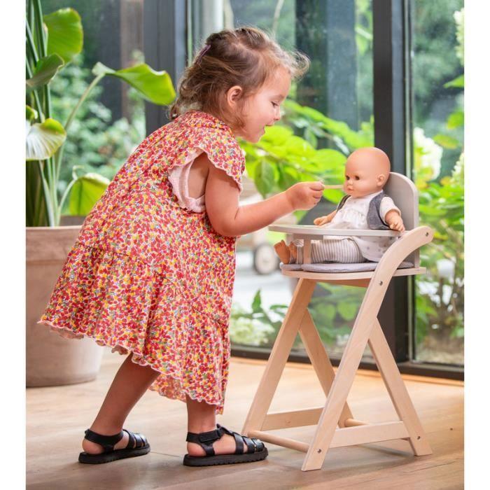 Doll Chair - Engelhart - 606017 - Pink - Wood - Ages 3 and Up