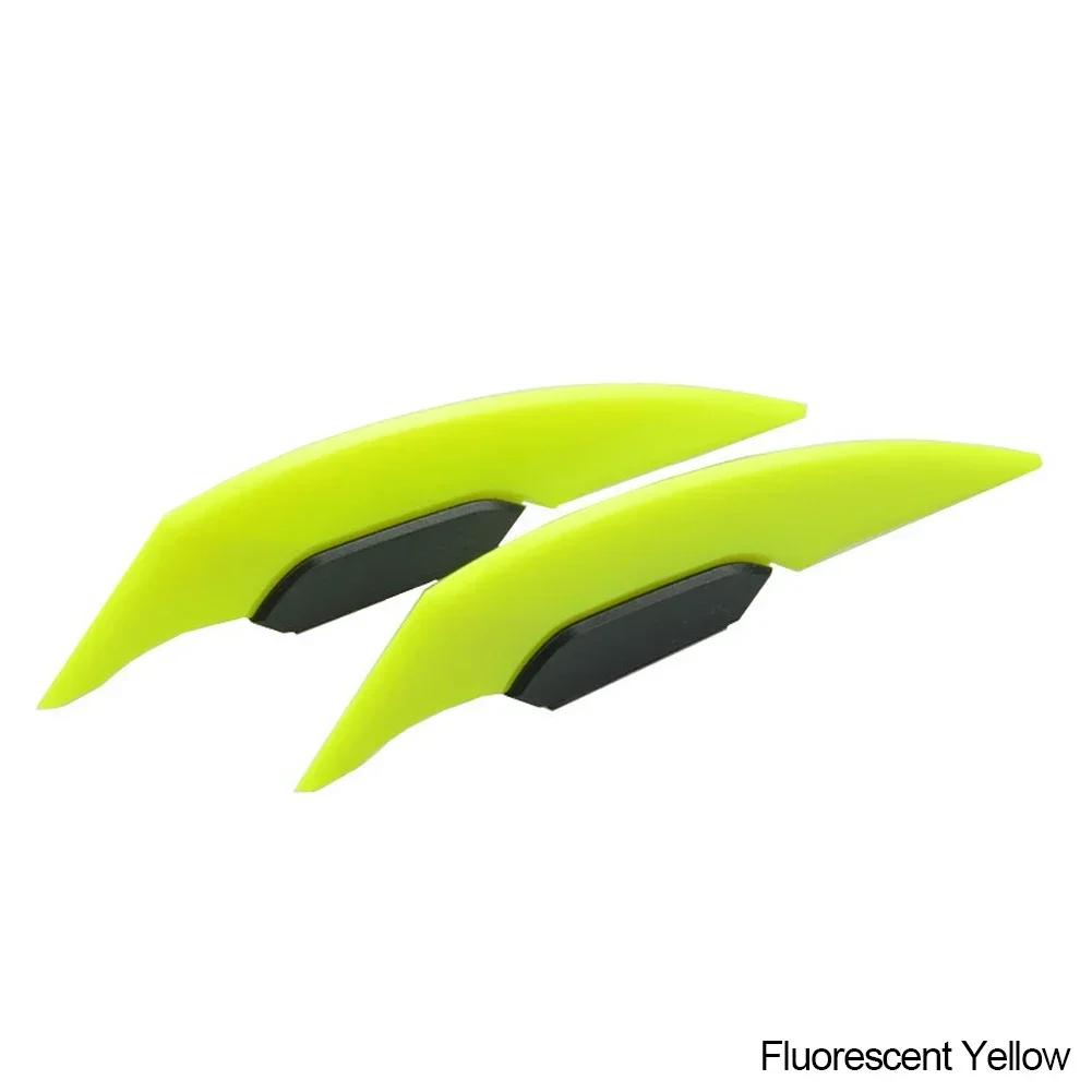 2PCS Motorcycle Front Fairing Winglets 1pair Universal Side Spoilers Dynamic Wing Sticker Motorcycle Winglet Aerodynamic