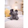 Elefant de Plus Weiches Plüschtier, Grauer Elefant Kuscheltier, 30cm Kuschelgeschenk für Babys & Kinder