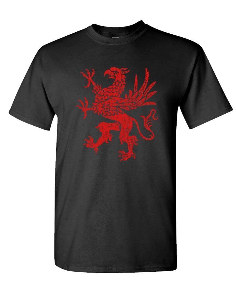 GRIFFIN RAMPANT - Unisex Cotton T-Shirt Tee Shirt M