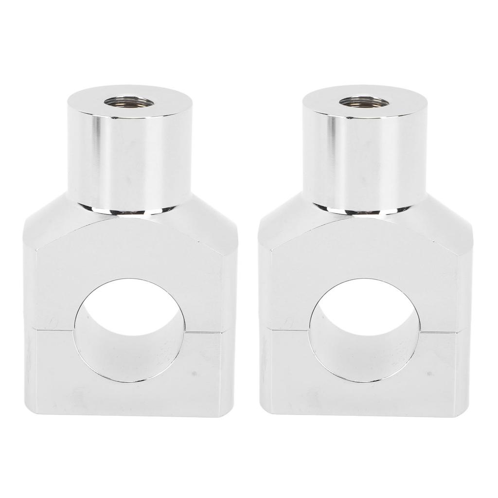 Motorcycle Handlebar Bracket Clamps Metal Riser Mount for 25mm Diameter Handlebars Motorcycle