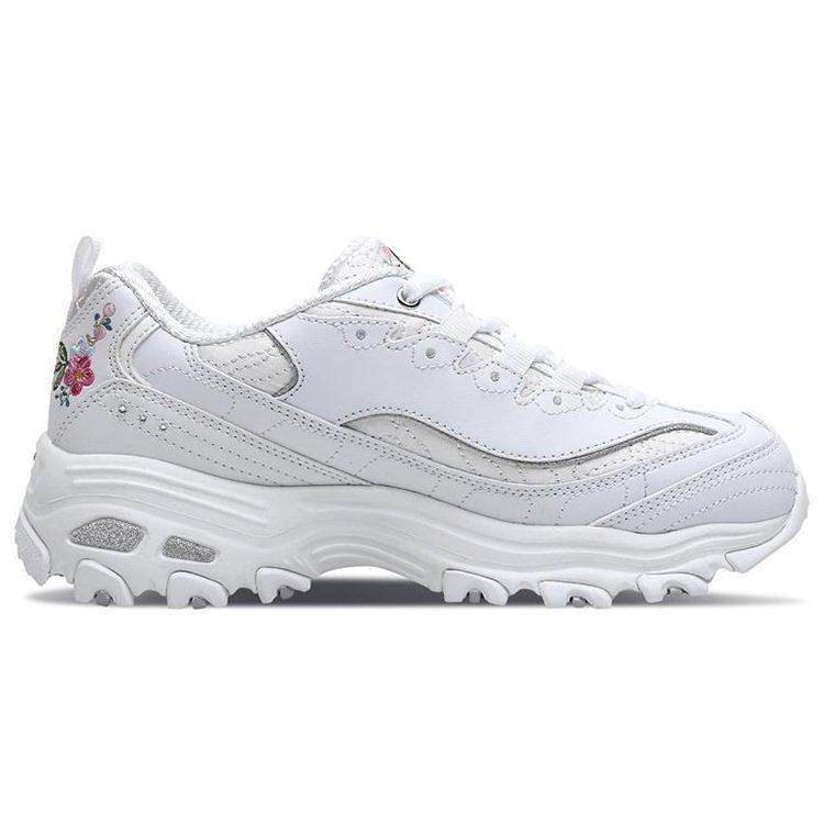 Skechers D'lites 1.0 Gs White Women's 11977-WHT