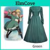 Howl's Moving Castle Sophie Magnificent Long Sleeve Dress Cosplay Costume