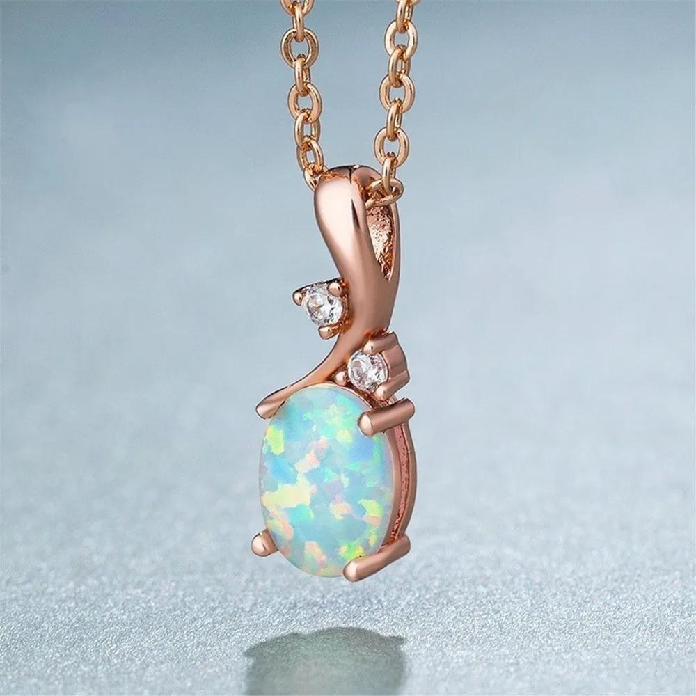 With Imitation Blue Opal Necklace, Bohemia Cute Sea Turtle Pendant Necklace for Women Mom, Wedding  Accessories Gifts