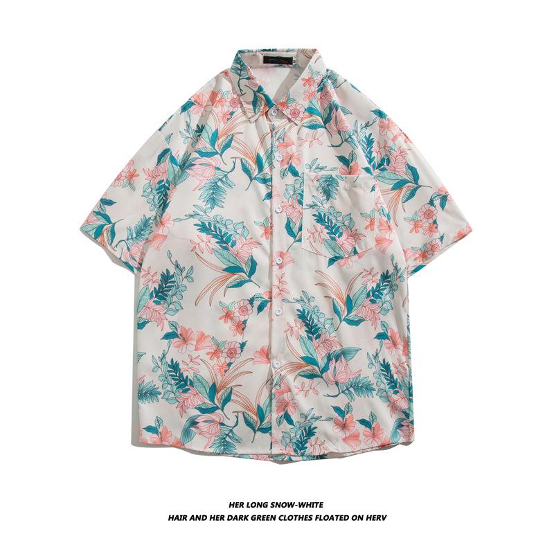 Men's Southeast Asian Style Quick-Dry Beach Vacation Shirt