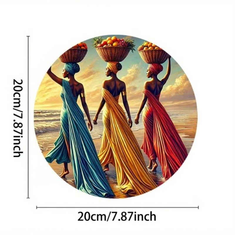 Metal Wall Art Sign Home Decor 20x20 Cm