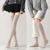 Winter Women's Long Tube Socks Thick And Warm Over The Knee Socks Knee High Socks Cold Proof Leg Knee Protection High Tube Socks