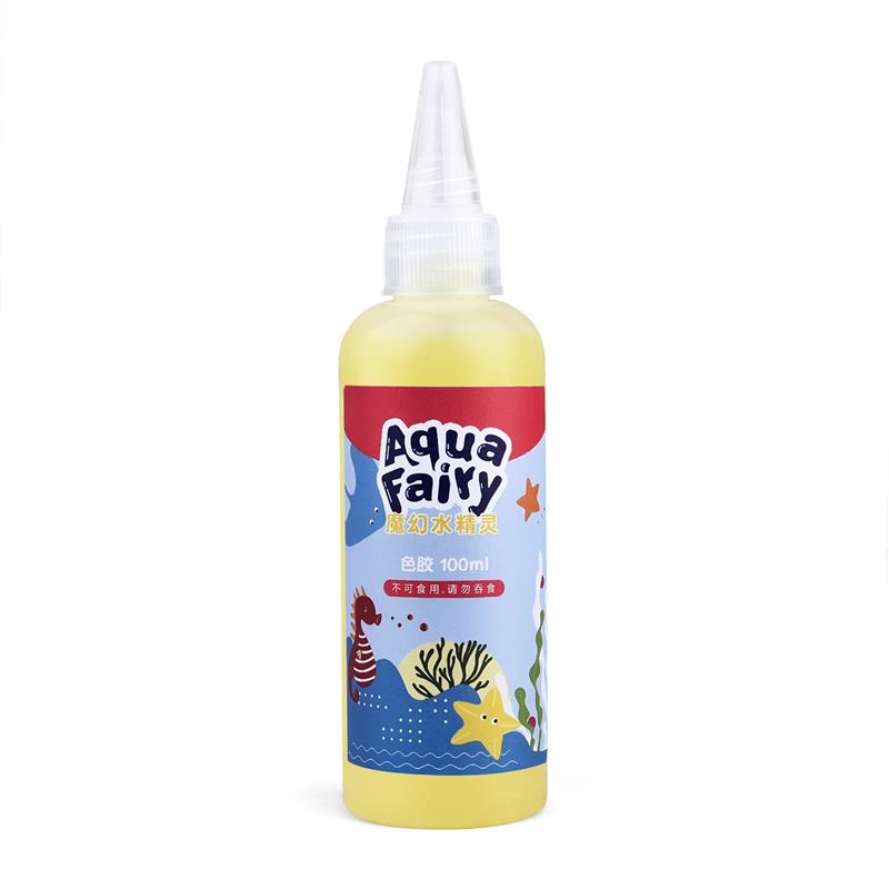 100ml Jouet anti-stress Solution Elfe d'eau Magique Résine absorbante d'eau Peinture Jouets à presser faits main Jouets anti-stress