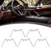 5 x for Lucas M Type Headlamp Headlight Rim Retaining Fixing W Clips 500291
