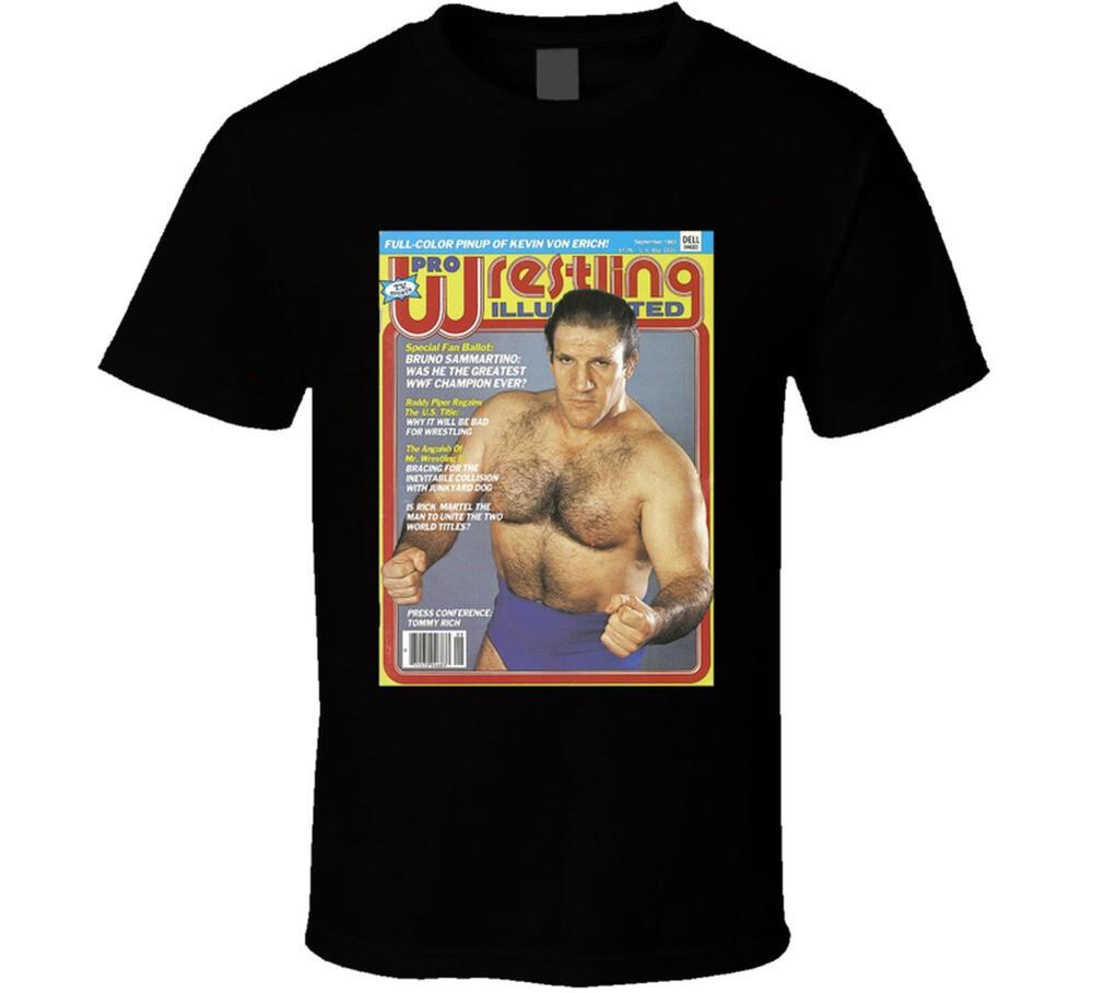 Wrestling Magazine Cover September 1983 Fan T Shirt Unisex T-Shirt S