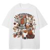 Streetwear Lustiges Grafik T-Shirt Baumwoll T-Shirt Unisex Oberteile Kurzarm T-Shirt