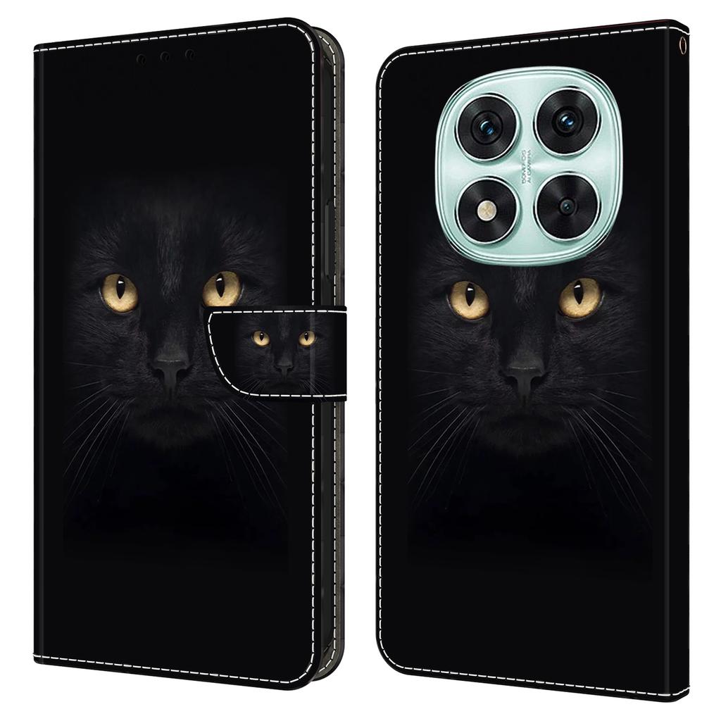 For Xiaomi Redmi Note 14 Pro 5G Case Magnetic Clasp 3D Pattern Leather Wallet Phone Cover