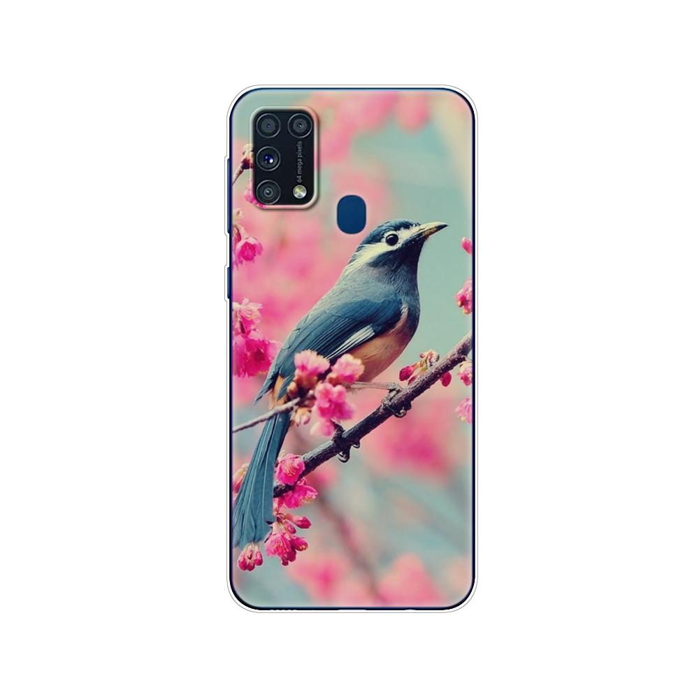 Pentru Samsung M31 Husa 6.4" Husa din silicon moale Tpu pentru Samsung Galaxy M31 M 31 SM-M315FZBVSER m315 Funda pentru bara din spate a telefonului
