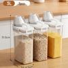 Airtight Rice & Grain Storage Jar Set
