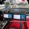 Compatible Center Console Dual Screen for Porsche 911, 977, 718, 981 Cayman & Boxster - Large Navigation Display on Passenger Side