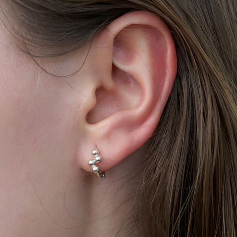 XANADU LUMINOUS EARRING Silver