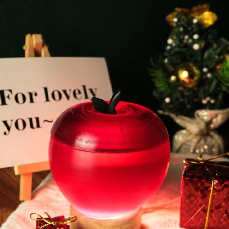Fruit Jar with Lid Silicone Mold Christmas Jewelry Storage Box Plaster Molds DIY