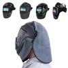1 Set Geschweißte Helmabdeckung und Helm-Lätzchen mit Presspassung und Schweißzubehör zum Schutz des Halses