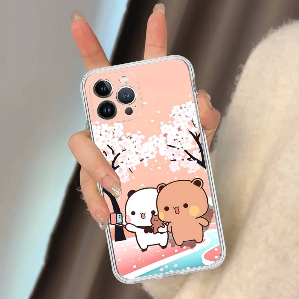 Cute Bubu Dudu Phone Case For IPhone 11 13 16 12 17 14 15 Pro Max Plus Soft Clear Back Cover Coque