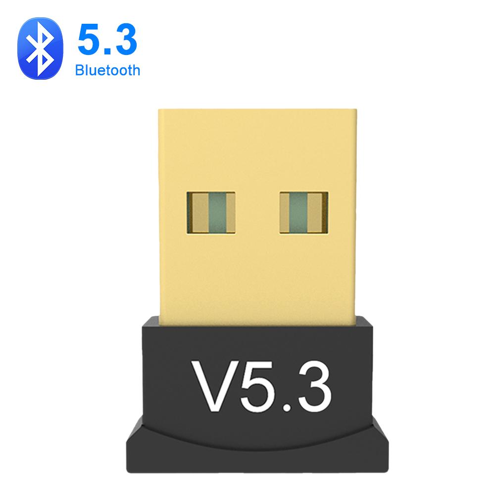 

USB Bluetooth 5.3 Adapter Wireless USB Bluetooth 5.1 Dongle Adapter Transmitter Wireless Speaker Audio Receiver for PC Laptop