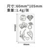 Luminous tattoo stickers for electronic music festivals, suitable for men and women at bars, nightclubs, parties, and music festivals
