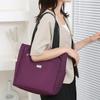 Nylonová taška přes rameno Elegantní nákupní tašky Všestranná kabelka s velkou kapacitou Školní použití