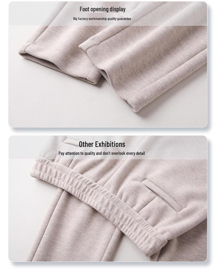 Women’s Khaki Wool Harem Pants 2024: New Cropped Carrot Style for Autumn/Winter