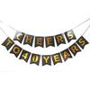 Cheers To The Years Birthday Flag Bronzing Banner 30 To 90 Year Old Party Decoration Spiral Pendant