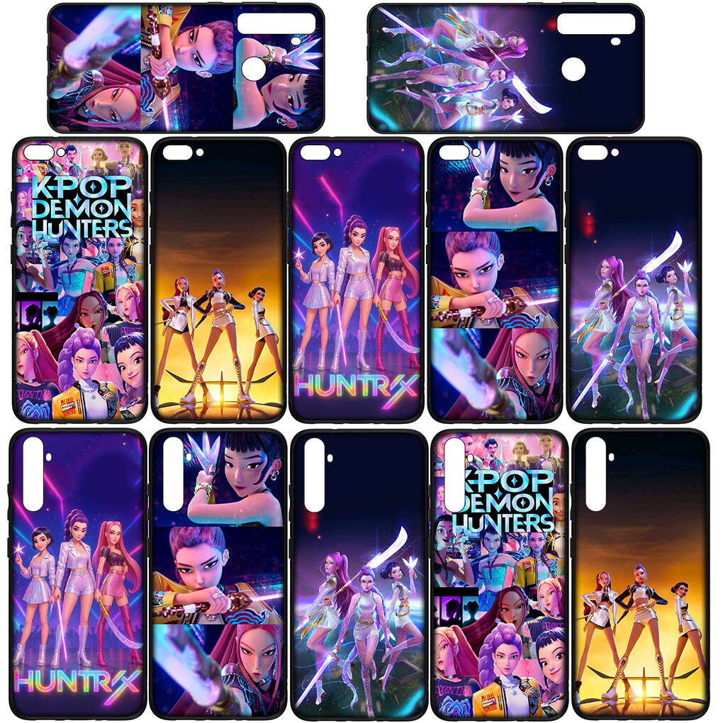 Für Samsung Galaxy S25 S24 S23 S22 Ultra FE Plus A17 A37 A57 A56 A55 A06 A16 A15 A36 A26 A35 A05 A25 A54 A34 Hülle Rumi Zoey KPop Dämon X Jäger Mira