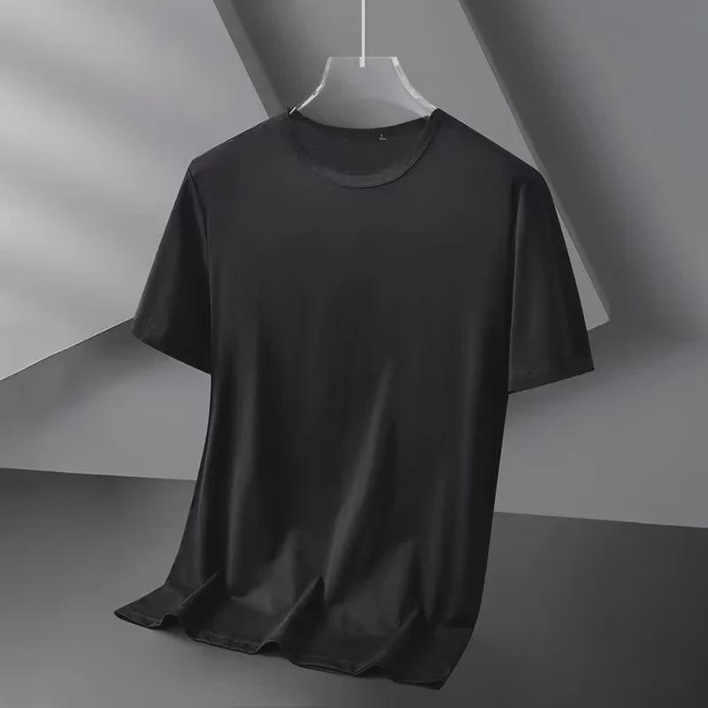 Unisexová letní trička s krátkým rukávem v černé nebo bílé barvě