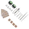 Ingrown Toenail Lifter Set Toenail Patch Sleeves Tweezers Stainless Steel Paronychia Corrector Kit