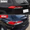 For Toyota Corolla Cross XG10    2024 2025 ABS Car Taillight Lamp Decoration Frame Cover Rear Light Trim Stickers