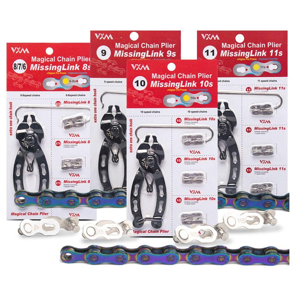 

Набор инструментов для дорожных велосипедов, зажим для велосипедной цепи, многозвенные плоскогубцы, инструменты для быстрого звена, ремонт велосипедной цепи