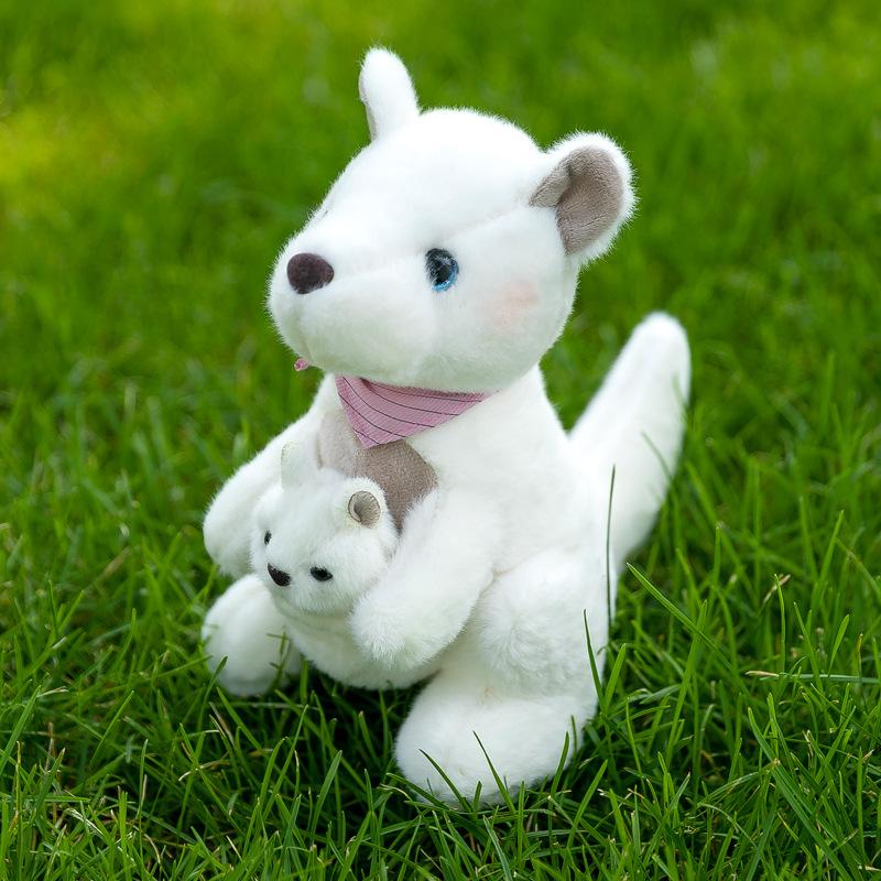 New Mother and Son Kangaroo Xindie Plush Toy Cartoon Personal Simulation Doll Holiday Gift Grab Doll
