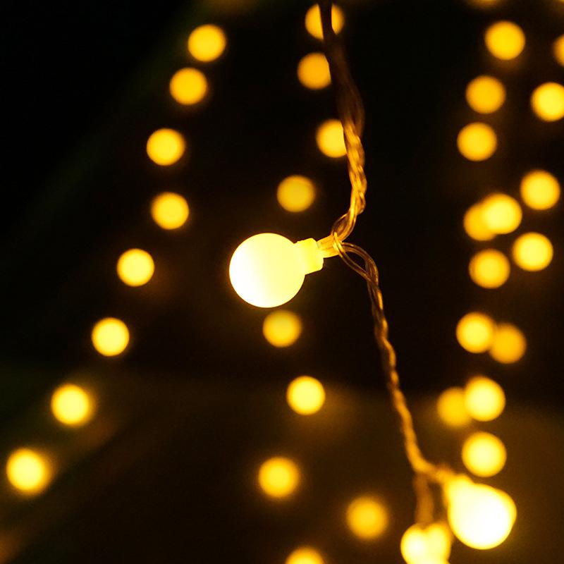 Waterproof Outdoor LED Camping String Lights - Warm Atmosphere & Party Decoration