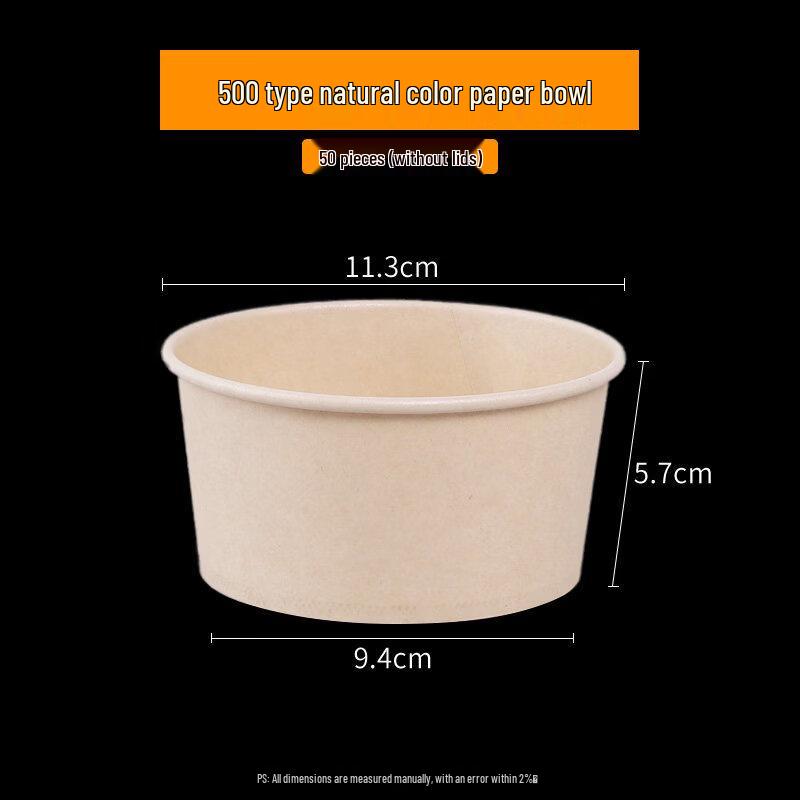 ZISIZ Disposable Paper Food Container