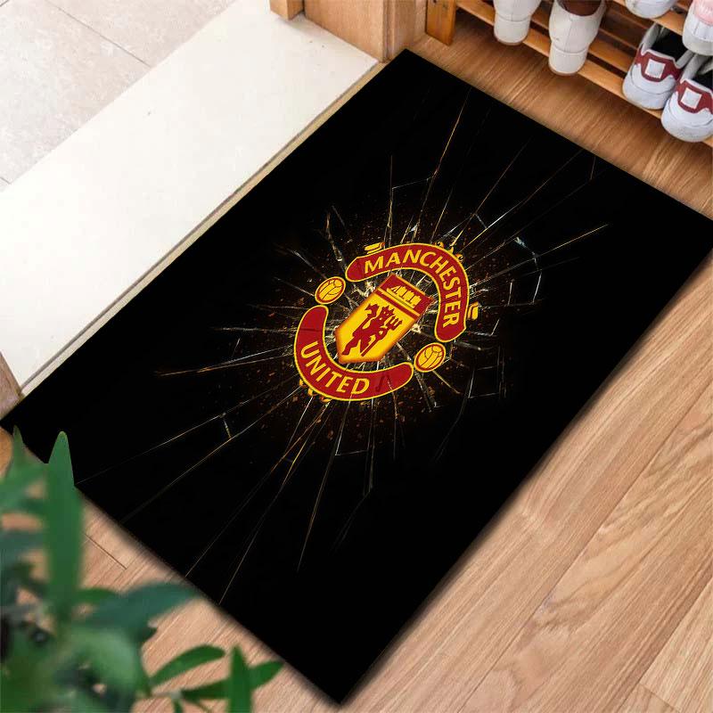 Manchester United F Carpet Rug for Living Room Bedroom Home Sofa Decoration,Kids play Non-slip Floor Mat