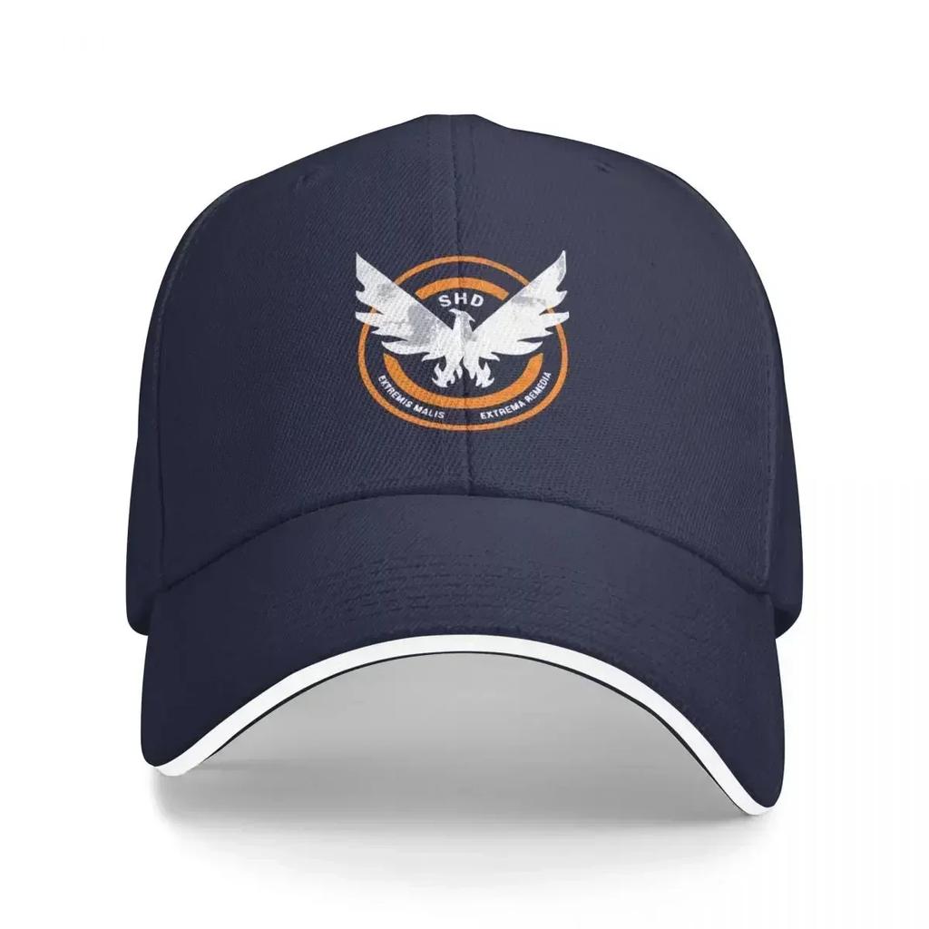 The Division SHD Grunge Logo 2 Basebollkeps Hattar för Unisex Solhatt Fiskemössa Kepsar För WoUnisex Unisexs
