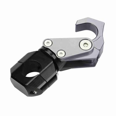 Uniwersalny haczyk na kierownicę motocyklową 22 mm do Honda Kawasaki Yamaha Suzuki  (Tytan)