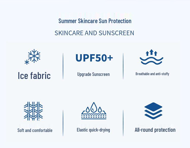2026 Couple's Summer UV Protection Jacket: Lightweight, Breathable, Ice Silk Design