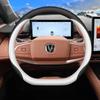 2026 For Changan Car Steering Wheel Cover Nappa Leather Fit CS35 Plus CS55 Plus CS75 Plus UNI‑T UNI‑K UNI‑V Car Accessories