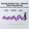 Non-slip Bird Standing Perch Parrot Nail Grinder  Leopard Gecko Lizard Tank
