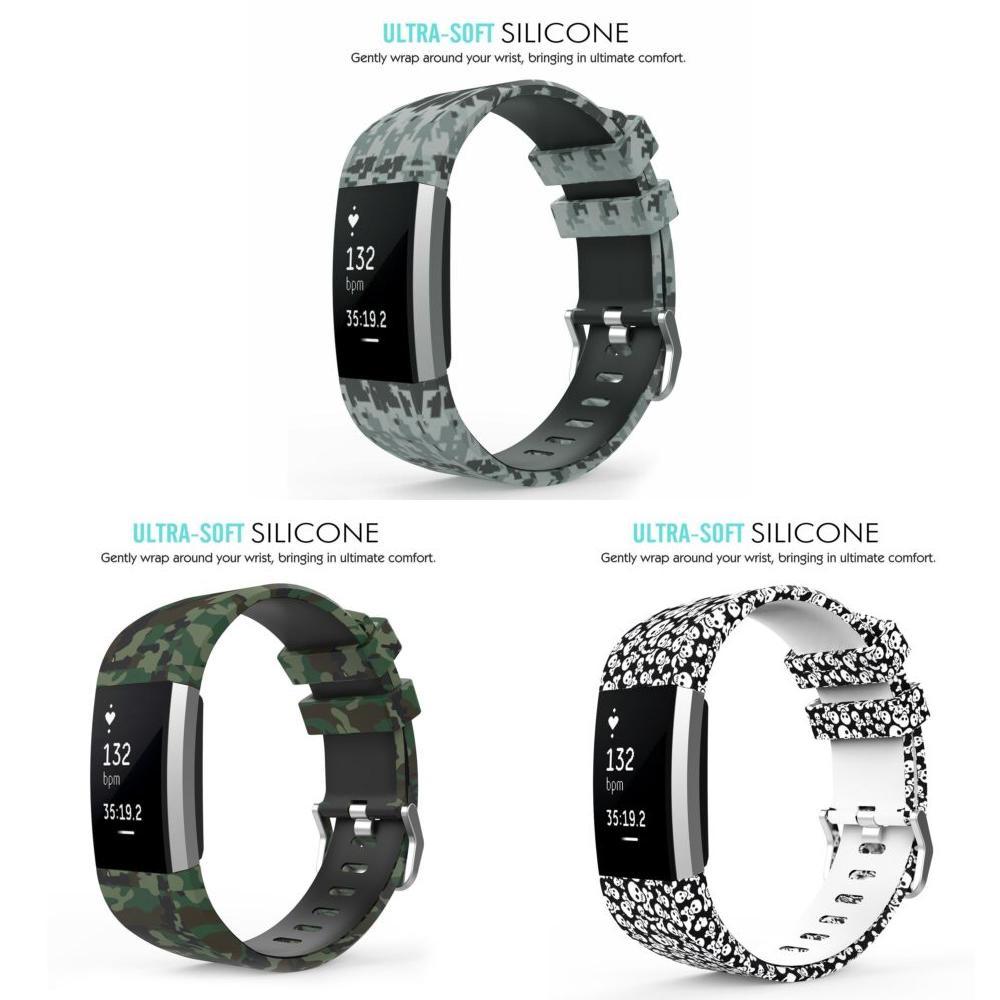 Stylish Silicone Bands For Fitbit Charge 4 And Charge 3 Comfortable And Durable